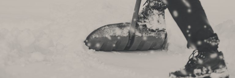 Winter must have accessories for your RV, like a shovel