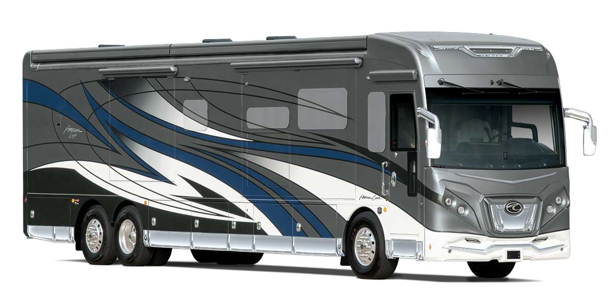 2023 American Eagle - Gold Standard Class A Gas RV - American Coach