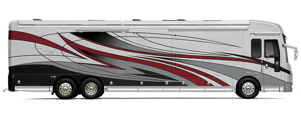 2023 American Eagle - Gold Standard Class A Gas RV - American Coach
